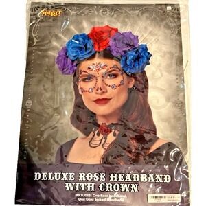 Rose Headband Headband & Floral Crown Halloween Costume Headband Spirit